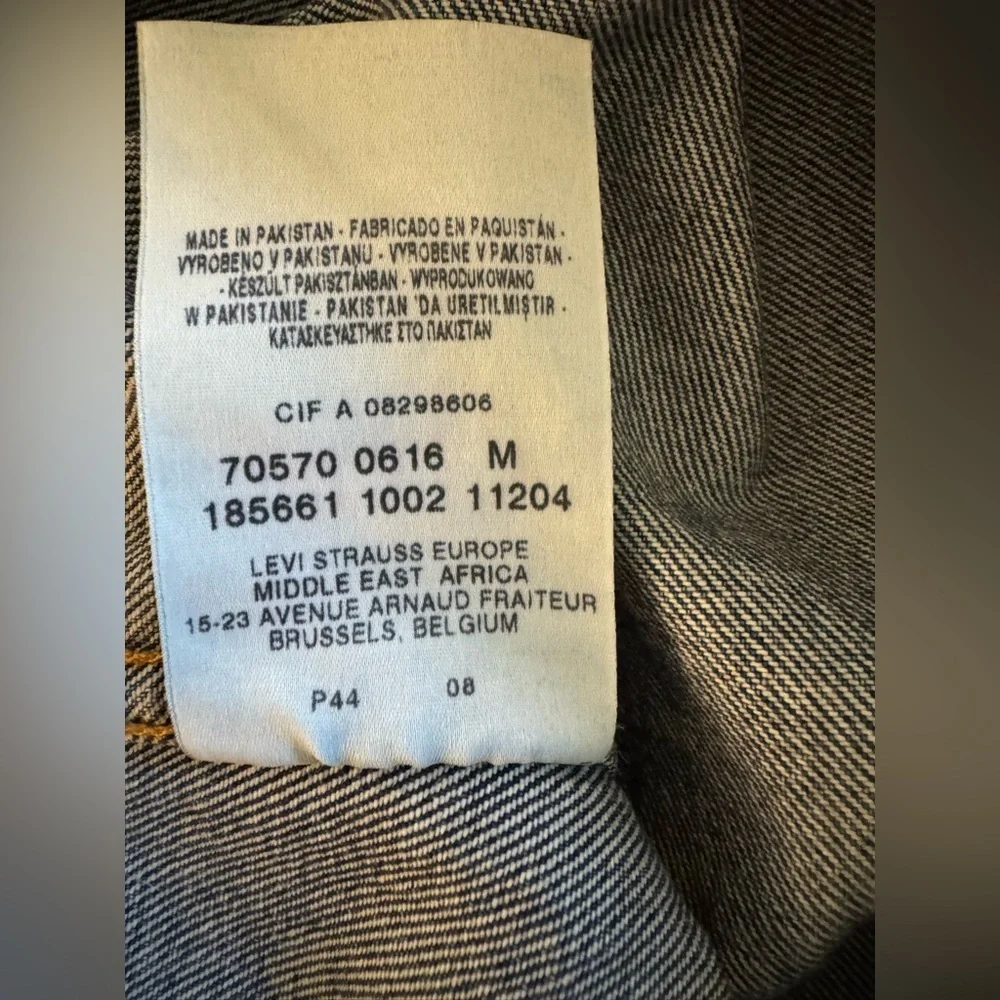 Levi's Vintage European 90’s Trucker Jacket